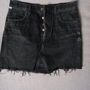 Citizens of Humanity denim miniskirt